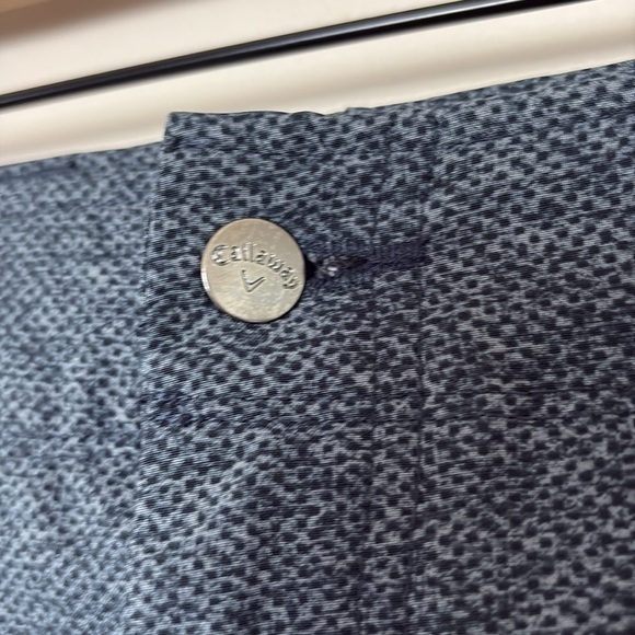 Callaway Core Mens Performance Golf Shorts with Pockets Blue Size 34 - Picture 4 of 12